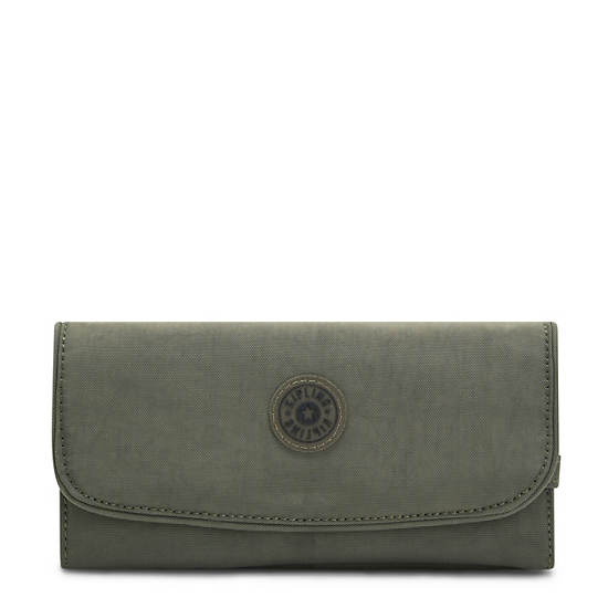 Carteras Kipling Money Land Snap Wallet Verdes | MX 2189LI